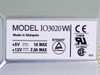Iomega IO3020Wi rating label – model number, Made in Malaysia, +5V 1A Max, +12V 2.3A Max, CE, UL, CSA, TÜV certifications