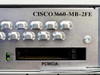 Cisco 3660-MB-2FE 3600 Series Router Chassis with Power Supply