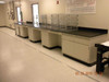 Laboratory 45 Linear Feet Laboratory Bench Cabinets with Drawers