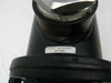 Thermal Transfer 4F352 — close-up of 2-inch NPT oil inlet port with Inlet/Entrada/Entrée identification label
