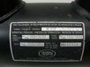 Thermal Transfer 4F352 — manufacturer nameplate showing model 4F352, shell 500/3450 PSI/kPa, tube 150/1000 PSI/kPa, temp 250°F/120°C, serial GR4-12516, Thermal Transfer Products Ltd., Racine WI USA