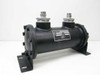 Thermal Transfer 4F352 hydraulic oil cooler — left-side three-quarter view showing full shell length, dual top chrome water fittings, and spec nameplate