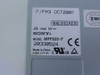 Sony MPF920-F floppy drive – bottom label showing model MPF920-F, part number 20330524, 5V rating, Made in China, OCT 2001 date code