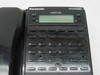 Panasonic VB-44233-B close-up of upper keypad area showing 34 programmable keys, LCD display, MODE and FWD buttons, and Panasonic DIGITAL label