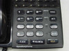 Panasonic VB-44233-B close-up of lower dial pad showing numeric keys, DND/CF, Redial, Mute, Auto, EXT, ON/OFF, Flash, Volume, Hold, and Speakerphone label