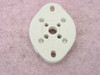 EF Johnson Co. 122-224-1 4 Pin Ceramic Tube Socket