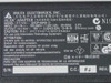 Delta Electronics SADP-65KB D rating label showing 100–240V input, 19V 3.42A output, 65W, Efficiency Level IV, CC FJ