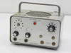 Hollywood Film Sound Reader front panel showing VOLUME, TONE controls, red indicator light, four mag channel knobs labeled 1 MAG 2 and 3 MAG 4, and built-in speaker grille — volume knob cap missing
