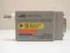 Allied Telesis CentreCOM MX10S IEEE 802.3 10Base-2 MAU microtransceiver — front panel showing DB15 AUI connector, BNC port, LED indicator legend, and model label