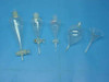 Buchler/Kimax/Pyrex Lot of 5 Lab Glass Separatory funnels