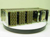 Sigma Electronics SS-2100-16 card frame – rear/interior view showing BNC-populated backplane and empty card slots