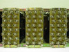VSM 21168A BNC cards installed in Sigma Electronics SS-2100-16 Series 2100 card frame – close-up of card faceplates with BNC connectors