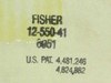 Fisher Scientific 12-550-41 Microscope Slides 25 x 75mm Frost Color Green