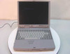 Toshiba Tecra 780DVD laptop open front view showing keyboard, display, and integrated speakers