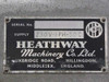 Heathway Machinery Co. Ltd. Wet Cutting Saw Glass Cutting Machine