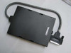 Compaq 258575-002 external floppy drive caddy top view with Compaq logo and AMP parallel connector