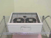 Nortel Passport 6480 cooling unit top view showing dual fan assembly and enclosure
