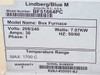 Lindberg Blue M BF51664PC Box Furnace 1700C 7.1 KW .9 CF Digital Control