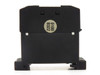 Moeller DIL EM-01-G contactor rear view showing DIN rail clip and date code label