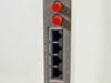SynOptics 5378-F faceplate Cluster B section showing RX/TX red indicators and four RJ-45 ports numbered 6–10