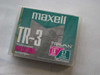Maxell TR-3 Travan Mini Cartridge front label showing 1.6 GB uncompressed and 3.2 GB compressed capacity