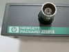 HP Hewlett-Packard J2591A label close-up showing model number and BNC connector on top
