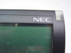 NEC DTU-8D-2 – close-up of LCD display panel with NEC logo, showing minor surface scratches on display face