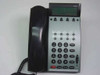 NEC DTU-8D-2 black digital desk phone – straight-on front view showing full button layout including Hold, Transfer, Answer, and Speaker keys