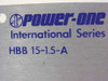 Power -One HBB 15-1.5-A HBB15-1.5 Amp Power Supply 12 or 15 VDC