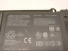 Compaq Contura 430C 2860C bottom label showing Series 2860C, FCC ID CNT75MB2CC, NiMH battery notice, made in Singapore, and regulatory marks
