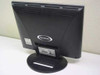 ViewSonic VA520 LCD monitor — rear view showing ViewSonic logo, ventilation slots, rating label, and oval stand