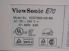 Viewsonic VCDTS23125-8M 17" E70 VGA Monitor