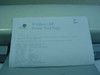 HP Deskjet 5440 printed Windows XP printer test page confirming successful print output