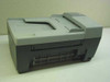 HP OfficeJet 5510 rear and right side view showing paper output tray and ADF top