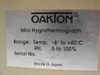 Oakton 08369-70 Hygrothermograph, Minidrum