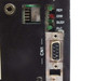 Yokogawa SR1015B82 front panel detail showing CN1 DB9 connector and RDY, ERR, BUSY, PLC status LED indicators with 7-segment display