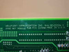 Wellfleet Communication Inc. PCB silkscreen label showing SYNC NET MODULE PWB P/N 107290, A/W Revision C, Made in U.S.A.