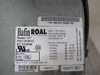 Bafin ROAL Model 137 power supply label showing P/N N11K0812, 598W output, 100-240V input ratings and REV.1 revision
