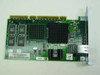 IBM GXT120P / 10-100-1000 Base-T Gigabit NIC PCI card front view showing chipset, heat sink, and RJ-45 connector — FRU 00P1690