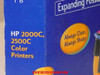 HP C4802A HP 10 Magenta Printhead box side panel showing compatibility with HP 2000C and 2500C Color Printers