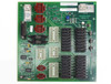 Motorola SGPN4019A Microcite Line Power Board — angled front view showing full board layout with connector array and component population