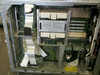 Sun Ultra Enterprise 450 interior view with side panel removed showing motherboard, CPU modules, memory DIMMs, and expansion cards