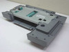 HP C8236A media tray for Business Inkjet 1100 — angled top view showing paper guide rails and internal mechanism