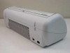 HP Deskjet 3425 rear view showing USB Type-B port, power connector, and ventilation grille