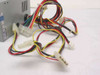 Hipro HP-200NLXAK power supply – wire harness detail showing multiple Molex 4-pin peripheral connectors and floppy connector