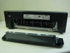 HP DeskJet 9800 rear view with duplexer unit removed, showing internal paper path rollers and rear access opening