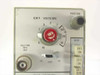 Tektronix 5A38 – CH1 VOLTS/DIV detail with range markings from 10mV to 10V, AC/GND/DC coupling switch, and VPK 250V 1MΩ 20pF input spec label
