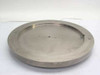 Stainless Steel 17.5" Diameter 2" Thick Round with Ceramic Disc Attachment