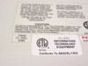 ADC Kentrox DataSmart 656 – bottom label showing model 72656, T1 DSU ENM designation, FCC registration F8IUSA-31256-DE-N, ETL Listed mark, and ANSI/UL-1950 compliance