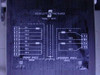 Hewlett Packard 9100-4117 wiring diagram label showing dual primary shield braid and secondary shield braid windings with voltage tap configuration